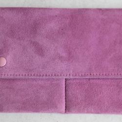 AVIVA Écrin pour bijoux daim rose