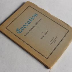 Hélène Claprède dédicace Évocation Tolstoi Nietzsch Rilke Spir 1944