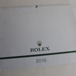 ROLEX Calendrier 2016