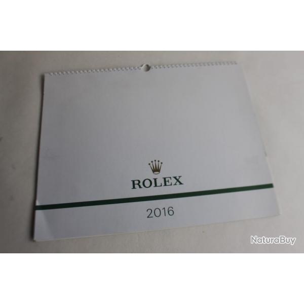 ROLEX Calendrier 2016