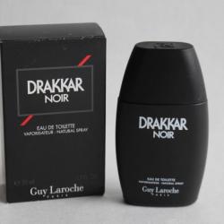 Flacon d'eau de toilette DRAKKAR Noir Guy Laroche Paris 50 ml