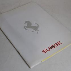 Plaquette concessionnaire Ferrari Suisse 1997 + liste de prix automobile