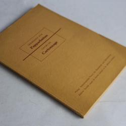 Cours de cartonnage Société Suisse travail manuel scolaire 1966