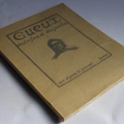 Gueux d'autrefois et d'aujourd'hui Bois gravés Yvonne Heilbronner 1925