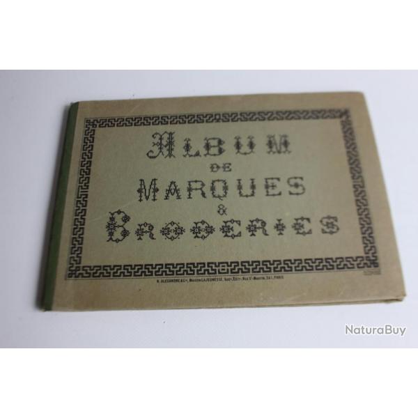 Album de Marques & Broderies Au bon march