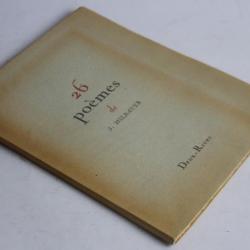 J. Milbauer 26 Poèmes Deux-Rives Judaïca