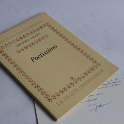 Maurice FALCOZ Poetissimo Poèmes 1955 Suisse