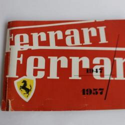 FERRARI Gino Rancati annuel 1947 - 1957 automobiles de courses