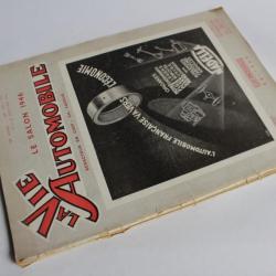 Revue la vie Automobile le Salon 1946