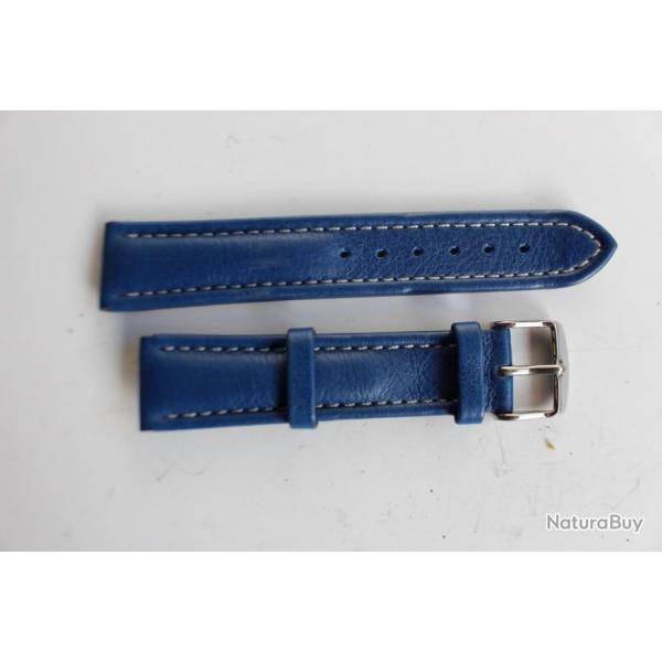 Bracelet neuf TNG cuir bleu