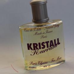 Flacon d'eau de toilette KRISTALL Paris