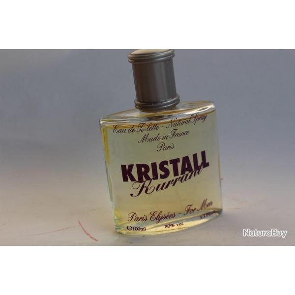Flacon d'eau de toilette KRISTALL Paris