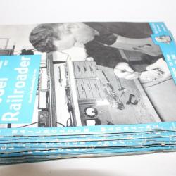 Magazines Model Railroader année 1952 trains miniatures