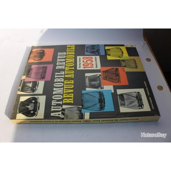 Revue Automobile numero Catalogue 1958