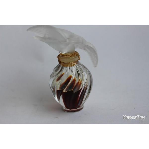 Flacon  d'extrait de parfum L'air du temps NINA RICCI LALIQUE scell