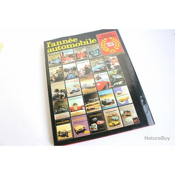 L'anne automobile 1977/78 N 25 automobile year
