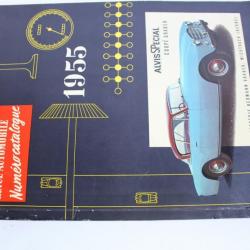 Revue Automobile Catalogues 1955