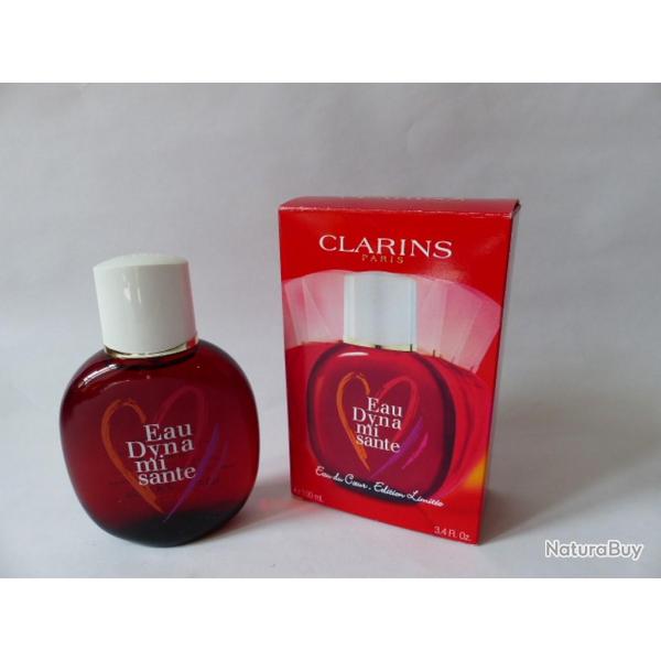 Flacon d'eau du coeur CLARINS dition collector