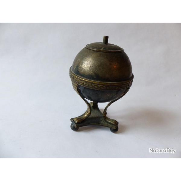 Brle parfum - lampe a huile mtal argent WMF