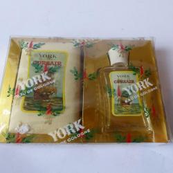 Flacon d'eau de cologne + savon York Corsair