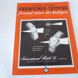 Journal Suisse des Horlogers Schweizerische Uhrmacher Zeitung N°2 1954