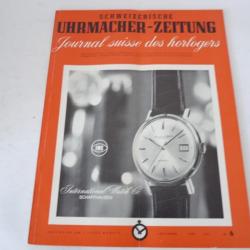 Journal Suisse des Horlogers Schweizerische Uhrmacher Zeitung N°6 1965