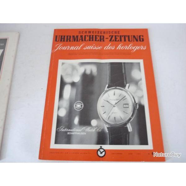 Journal Suisse des Horlogers Schweizerische Uhrmacher Zeitung  N6 1965