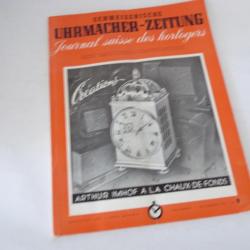Journal Suisse des Horlogers Schweizerische Uhrmacher Zeitung N°9 1955