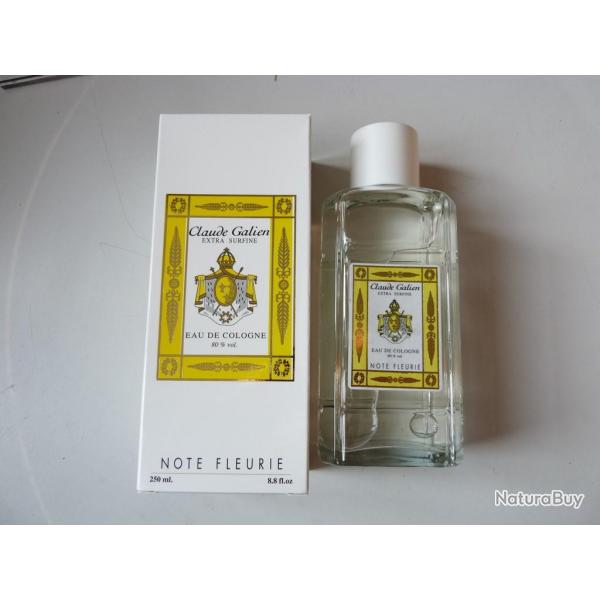 Flacon d'eau de cologne Note Fleurie Claude Galien