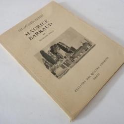 Catalogue d'exposition Maurice Barraud Francois Fosca 1932