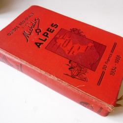 Guides régionaux pneu Michelin Alpes 1934-1935
