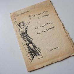 La Clameur de Mort et La Clameur de Victoire Jaques Madeleine 1914-18