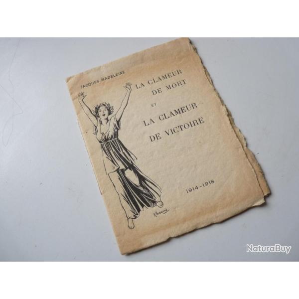 La Clameur de Mort et La Clameur de Victoire Jaques Madeleine 1914-18