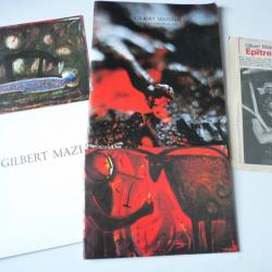 Catalogues Peintures Gilbert Mazliah dédicacés