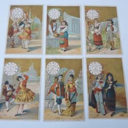 Chromos (6)  Horlogerie  Midi à Paris