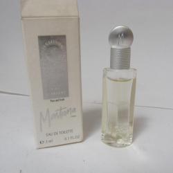 Flacon de parfum miniature échantillon Eau d'argent MONTANA