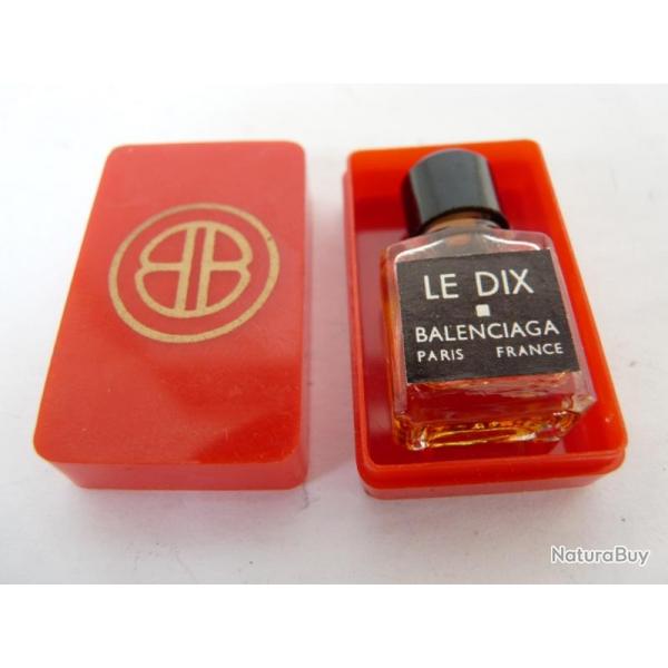 Flacon de parfum miniature chantillon Le Dix BALENCIAGA