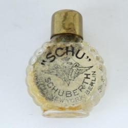 Flacon de parfum miniature échantillon Schu SCHUBERTH