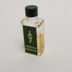 Flacon de parfum miniature échantillon Vétiver CARVEN