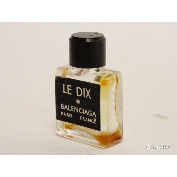 Flacon de parfum miniature chantillon Le Dix BALENCIAGA