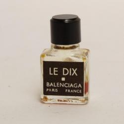 Flacon de parfum miniature échantillon Le Dix BALENCIAGA
