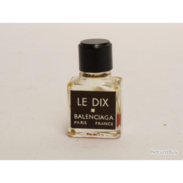 Flacon de parfum miniature chantillon Le Dix BALENCIAGA