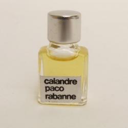 Flacon de parfum miniature échantillon Calandre PACO RABANNE