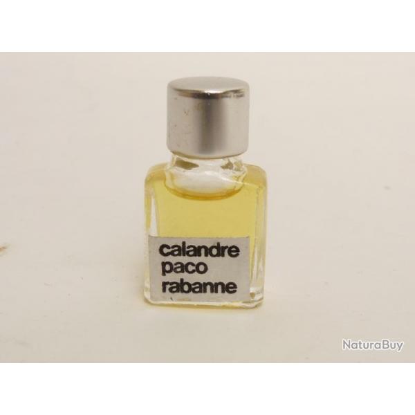 Flacon de parfum miniature chantillon Calandre PACO RABANNE