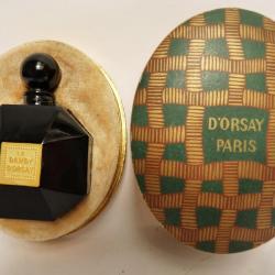 Flacon a parfum BACCARAT Le Dandy D'ORSAY Art deco parfum