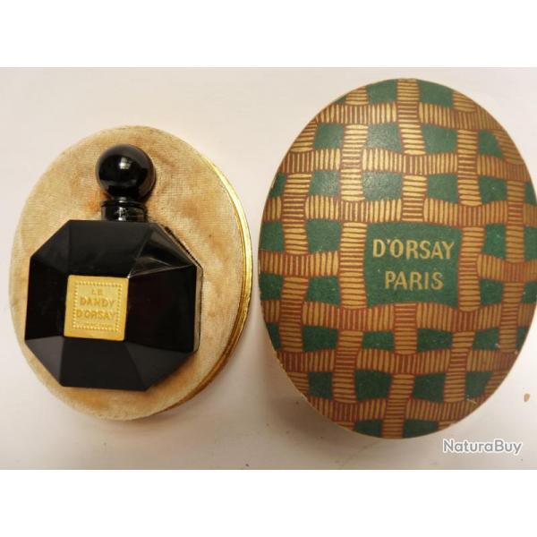 Flacon a parfum BACCARAT Le Dandy D'ORSAY Art deco parfum