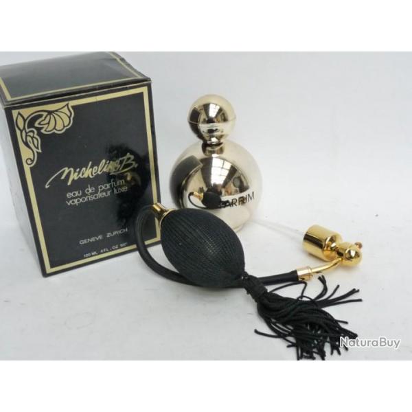 Flacon vaporisateur d'eau de parfum de luxe Micheline B