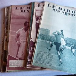 Revues Le Miroir des Sports 1935 Année Complète Cyclisme Football