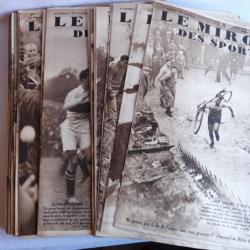 Revues Le Miroir des Sports 1932 Année Complète Cyclisme Football