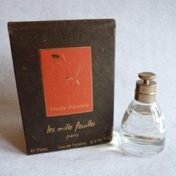 Flacon d'eau de toilette Feuille d'ombre LES MILLE FEUILLES Paris